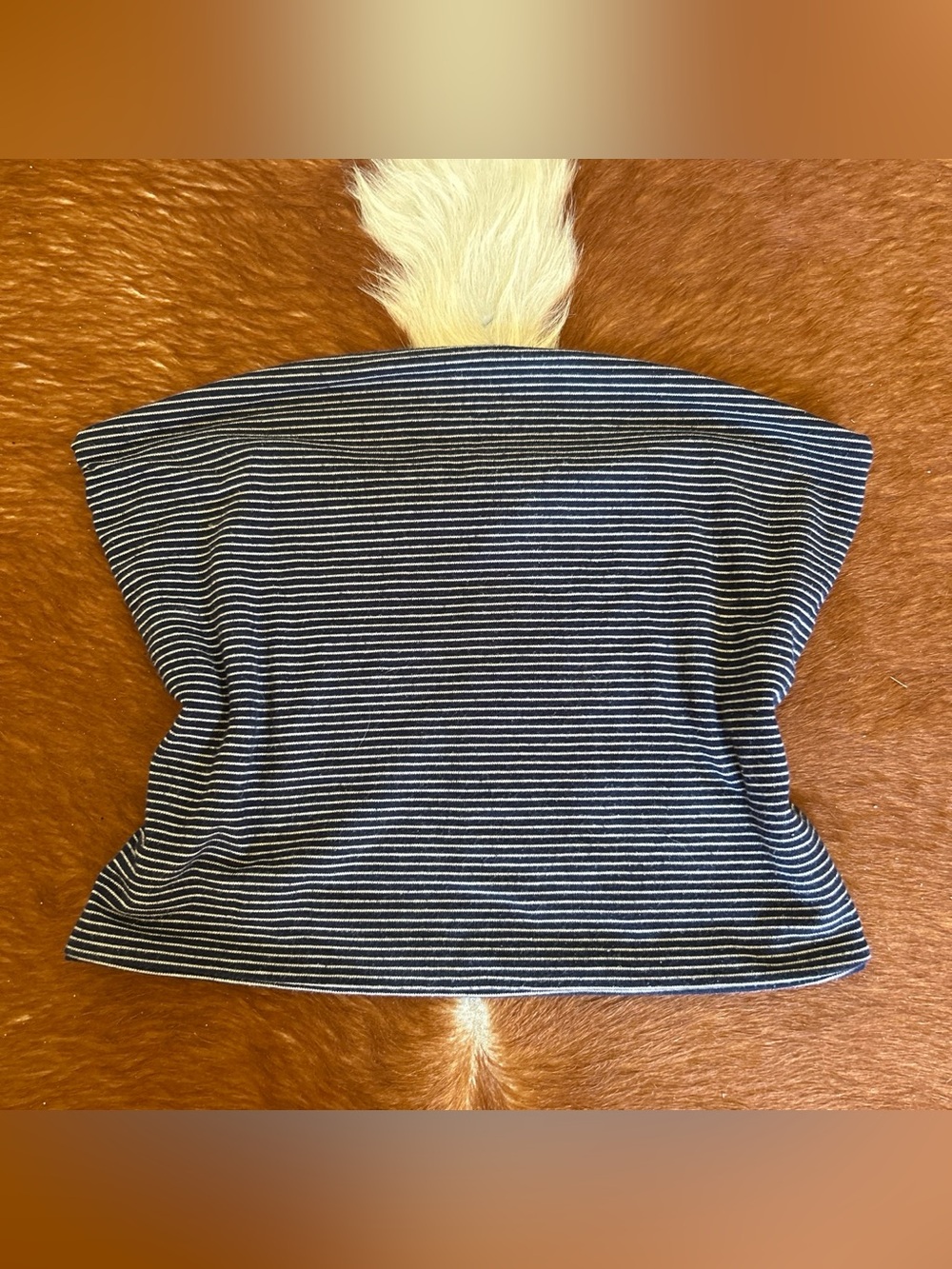 Navy and White Tubetop